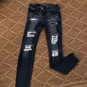 Super stretch skinny jeans
